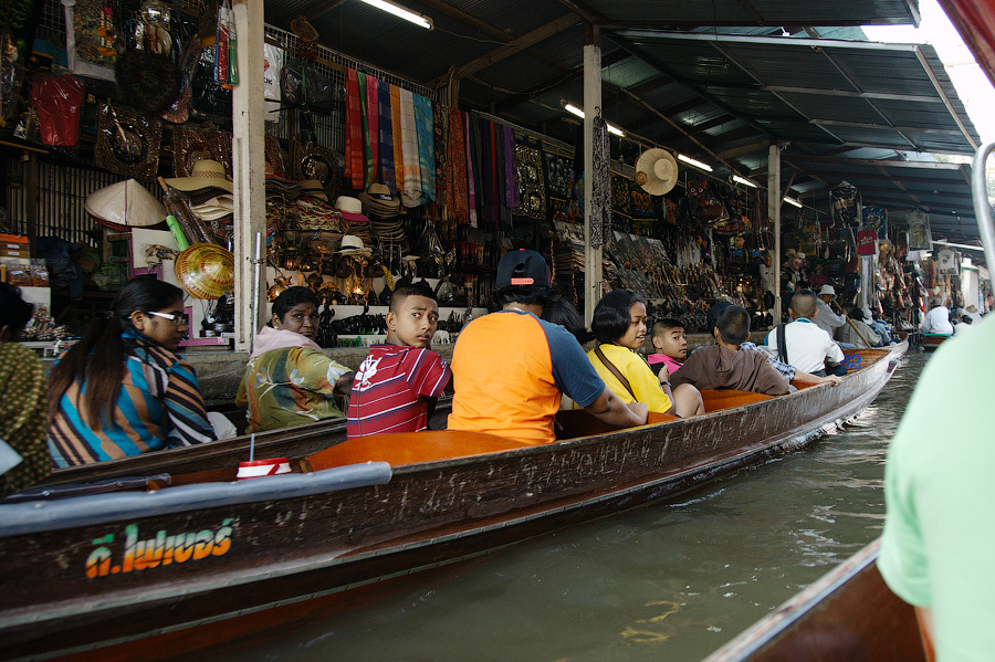 Mercados flotantes de Tailandia 012