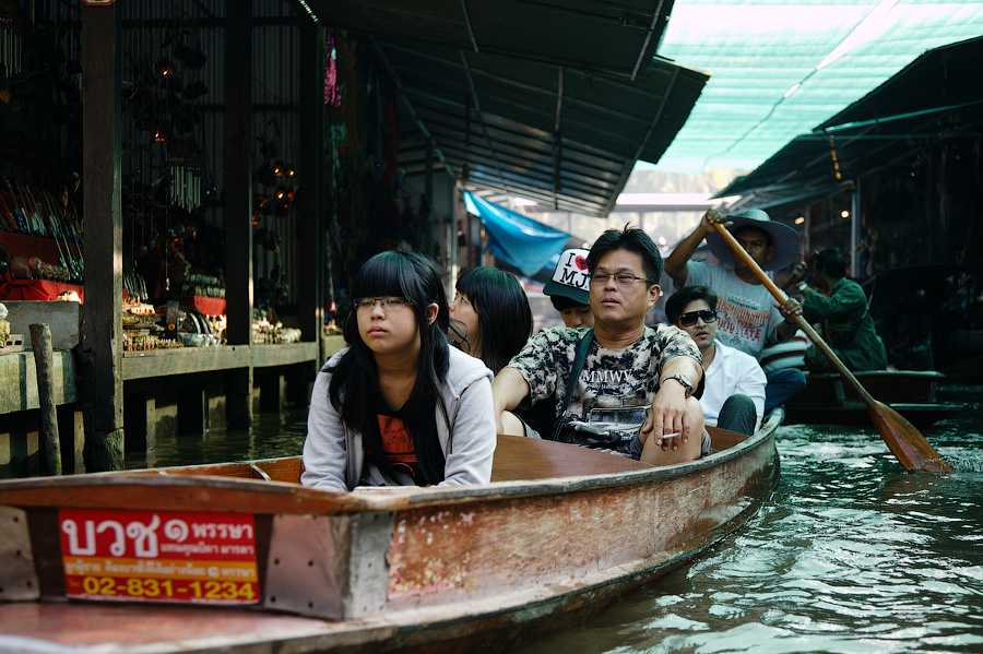 Mercados flotantes de Tailandia 016