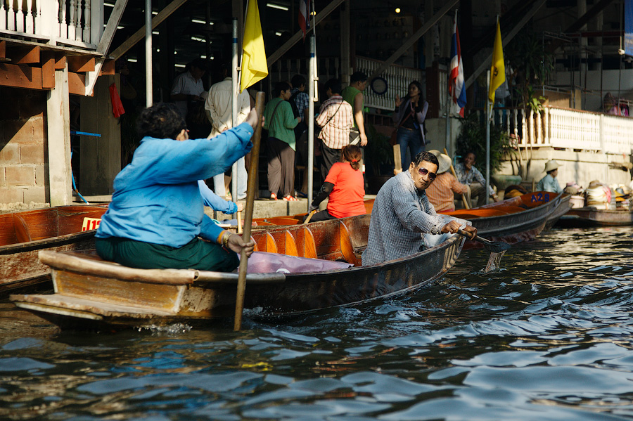 Mercados flotantes de Tailandia 019