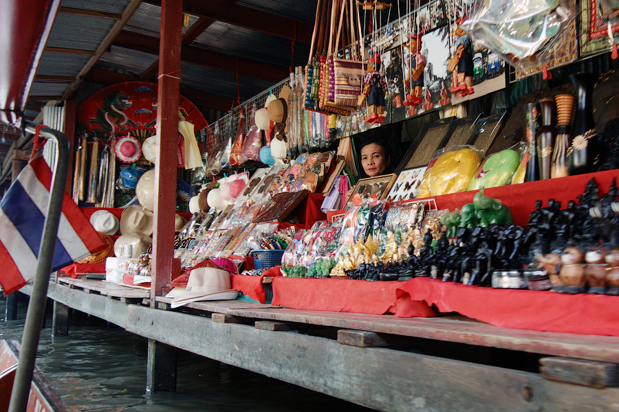 Mercados flotantes de Tailandia 023