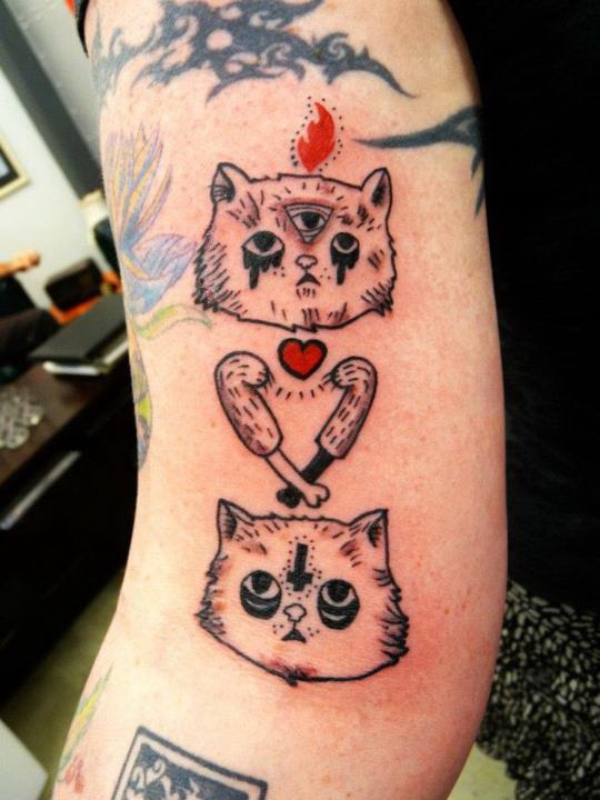 Gatos tatuados 2