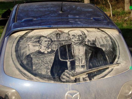 Scott Wade dibuja en los coches sucios 30_dirty_car_art_creativing