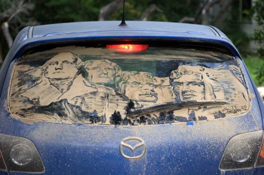 Scott Wade dibuja en los coches sucios 31_dirty_car_art_creativing