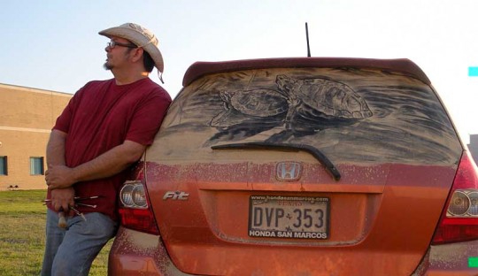 Scott Wade dibuja en los coches sucios 33_dirty_car_art_creativing