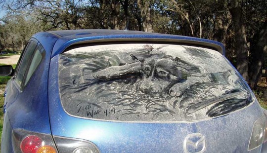 Scott Wade dibuja en los coches sucios 35_dirty_car_art_creativing