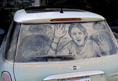 Scott Wade dibuja en los coches sucios 6_dirty_car_art_creativing