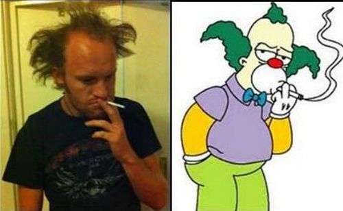 Personajes de The Simpsons en la vida real 09670cd413ce970b10b2b5420b011e1a