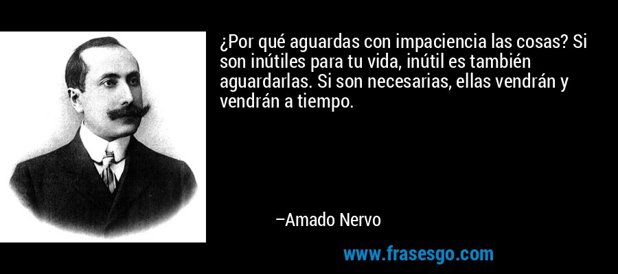 REFLEXIONES..... - Página 2 Frase-_por_que_aguardas_con_impaciencia_las_cosas__si_son_inutiles-amado_nervo