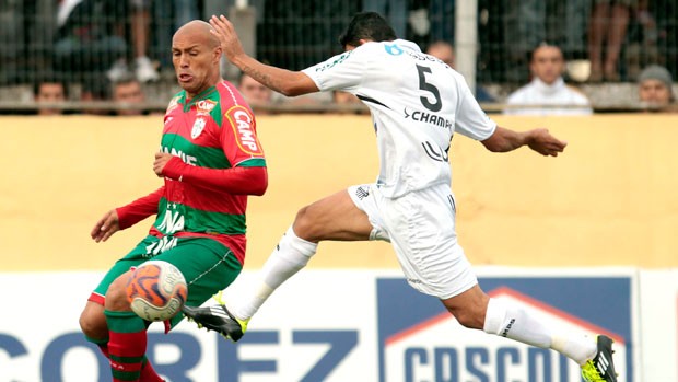 Líder Portuguesa freia a arrancada do Bragantino: 1 a 1 em Bragança Edno-eder-ae349