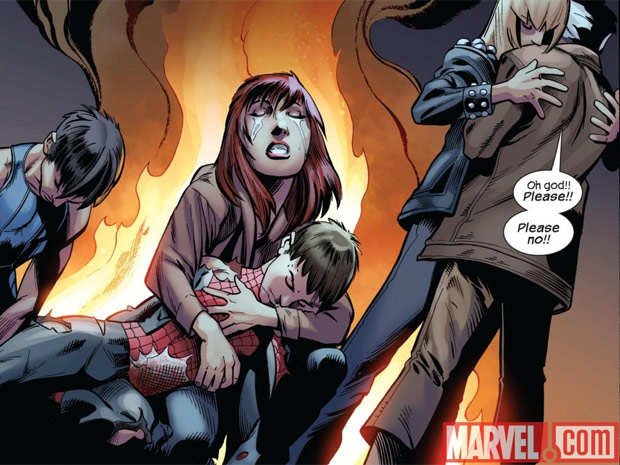 Marvel Anuncia Morte do Homem - Aranha Nos Quadrinhos Morte-spider