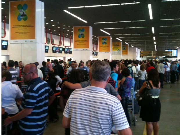 [Brasil] Transtornos no aeroporto Aeroporto