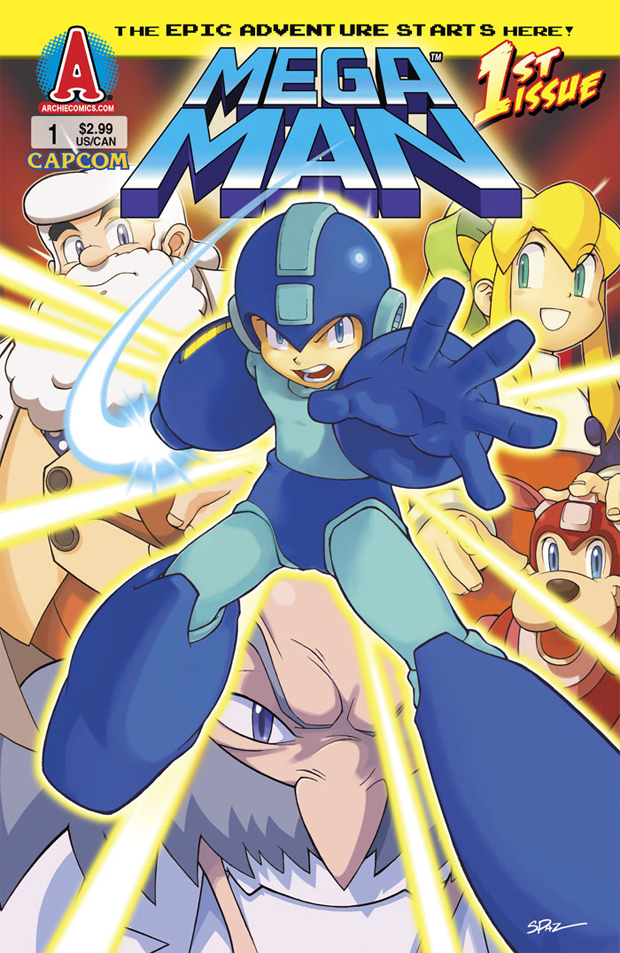 Mega Man ganha história em quadrinhos Megaman_1_