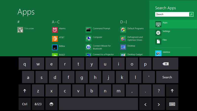 Windows 8 em versão de testes é lançada pela Microsoft Keyboard