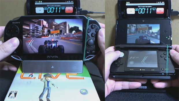 Nintendo 3DS e PS Vita se enfrentam em teste de bateria com F1 2011 3dsvsvitatestedebateria