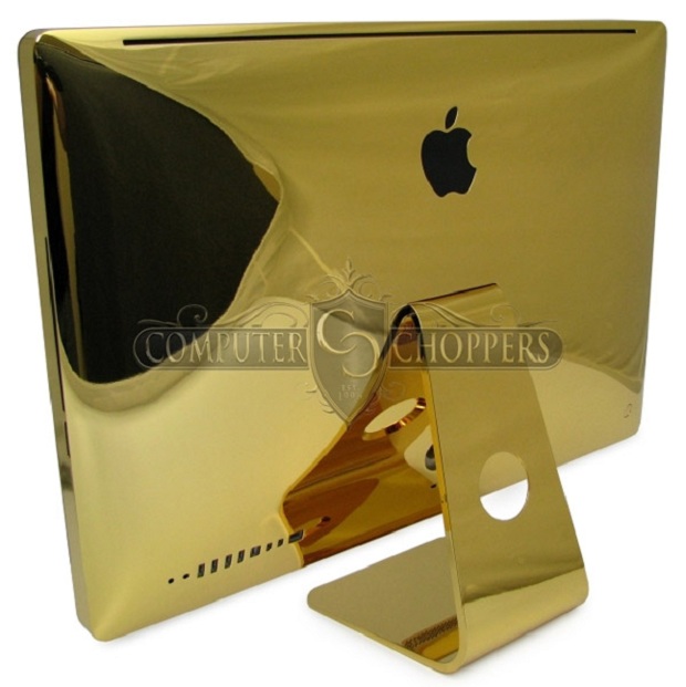 Loja de customizações banha seu iMac de 27 polegadas em ouro O-imac-agora-vai-literalmente-tornar-se-uma-joia-dos-pcs-foto-reproducaocomputer-choppers