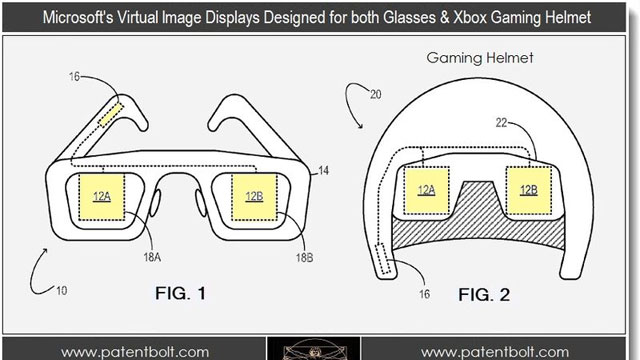 Microsoft patenteou óculos e capacete com visor para games no Xbox Patente-dos-visores-da-microsoft-para-o-xbox