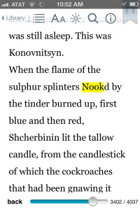 E-reader Nook 'censura' palavra que dá nome ao rival em livro de Tolstói' Nook_ps_2