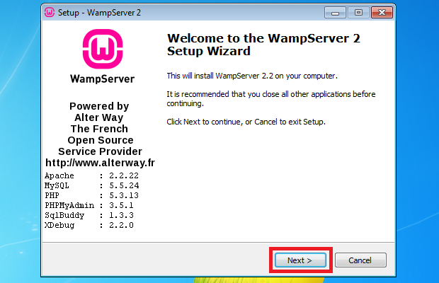 [ Tutorial ] Aprenda a instalar um servidor Web completo com o WampServer Wamp03