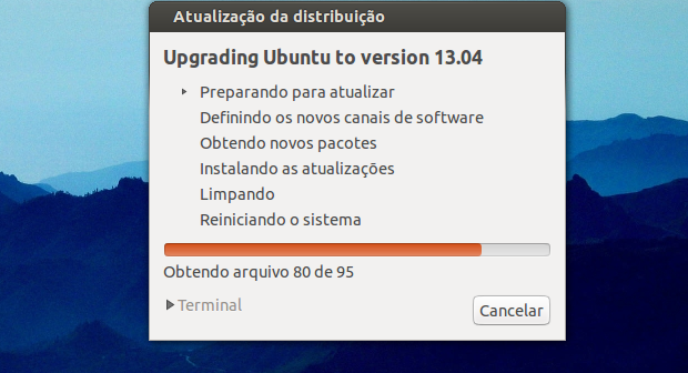 Migrar do Ubuntu 12.10 para 13.04 Upd10