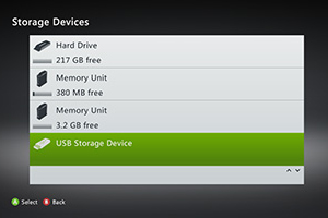 [Xbox 360][Tutorial] Como transformar um pendrive em uma unidade de memória Xbox-360-pendrive-usb-storage