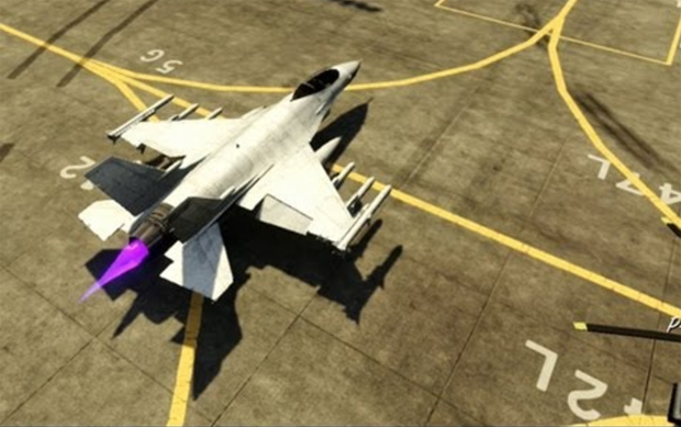 GTA V - Como pousar aviões e dirigíveis Gta5-jato-militar