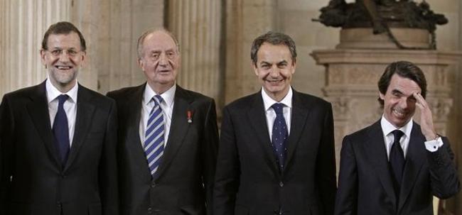 ¿Cuánto mide Mariano Rajoy? - Altura - Real height Rajoy-zapatero-aznar