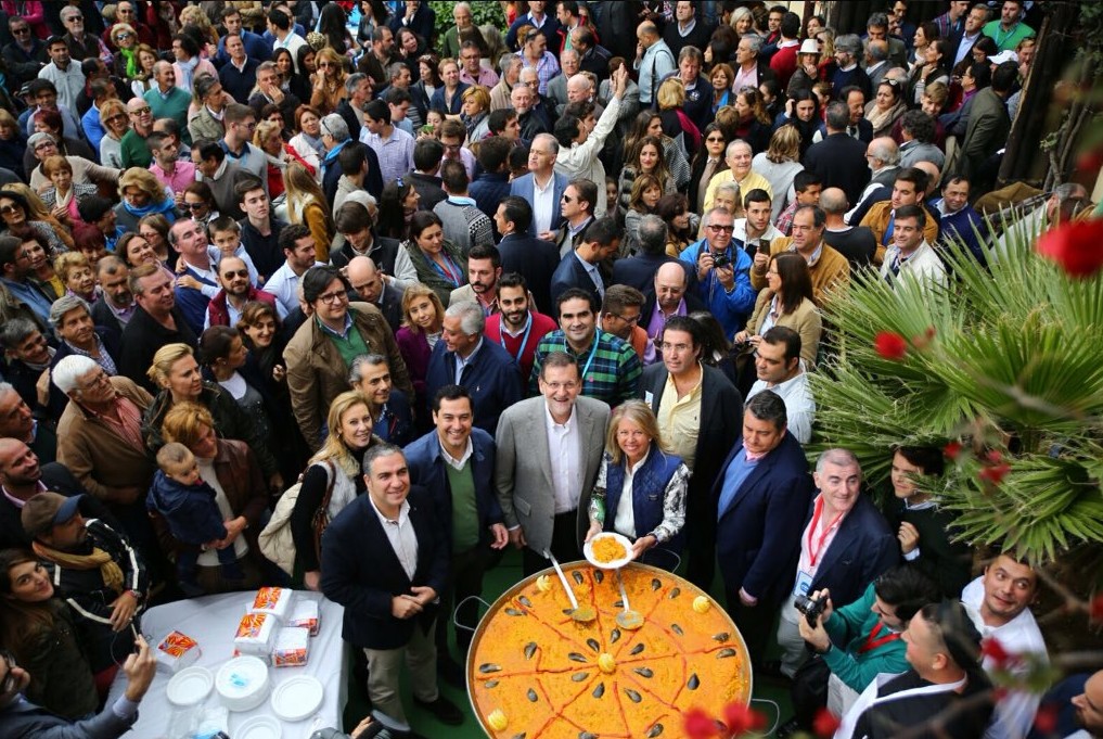 [BCN2019] Convención Nacional del Partido Popular Rajoy-paella-andalucia