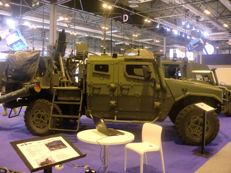 Lo último en industria de seguridad y defensa se exhibe en Madrid Homsec-035-vehiculo-vamtac-mortero-cardom