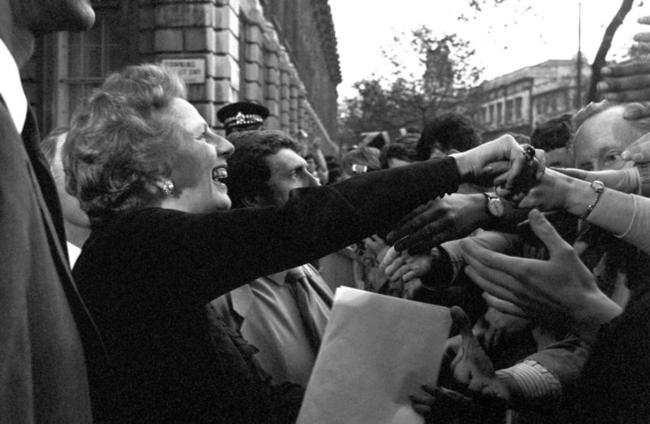 Campaña Partido Demócrata Popular (PDP) Thatcher-elecciones