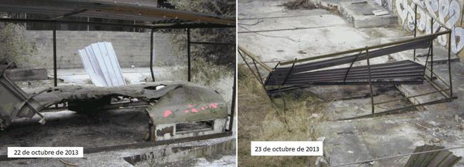Desaparece el foco de explosión del 11-M hallado por Libertad Digital Cobertizo-tafesa-231013