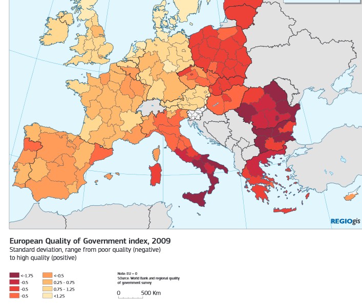 La UE sitúa a Cataluña como una de las regiones más corruptas de toda Europa Cor001