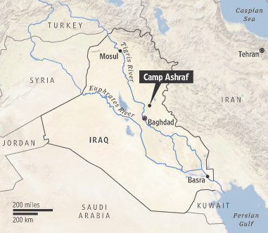 Iraqi Troops Raid Iranian Dissident Camp, in Nod to Tehran NA-AZ306_MEK_NS_20090728190619