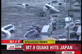 8.9 magnitude Tsunami Strong Quake Shakes Japan OB-MZ196_0311jq_D_20110311020502