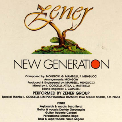 Zener - New Generation (Single 12'' 1985) 1c44304bc3a7