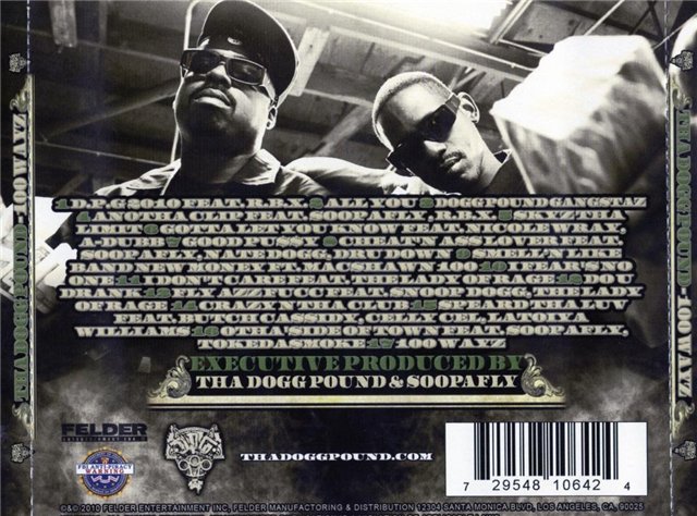 Tha Dogg Pound - 100 Wayz (320 Kbps / lossless) [Original CDRip] 19f4e170dc42