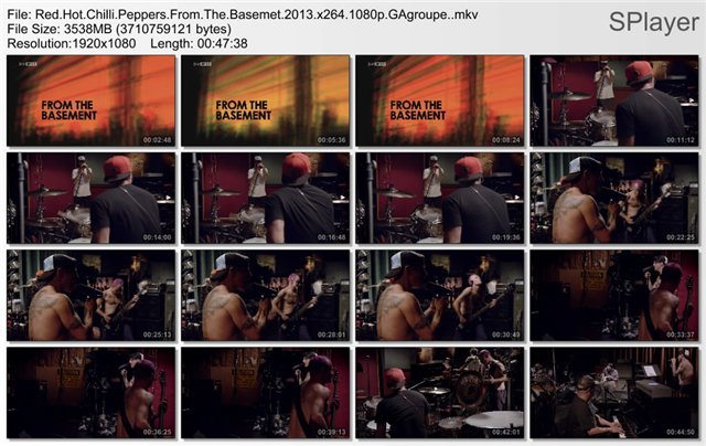 Red Hot Chilli Peppers - From The Basemet (2013) HDTVRip 1080p 3bef5ee12185