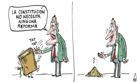 Rajoy se lo come todo ... 20141210