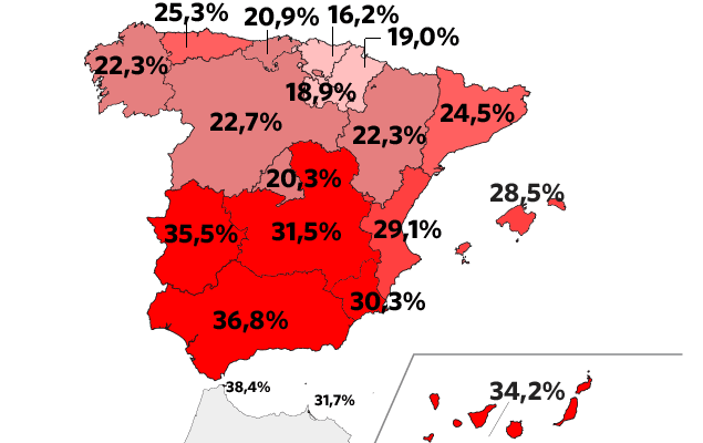 Paro , desempleo en España, despidos  - Página 2 EPA1T-CCAA