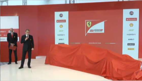 El nuevo Ferrari de Alonso Domencialli-2012