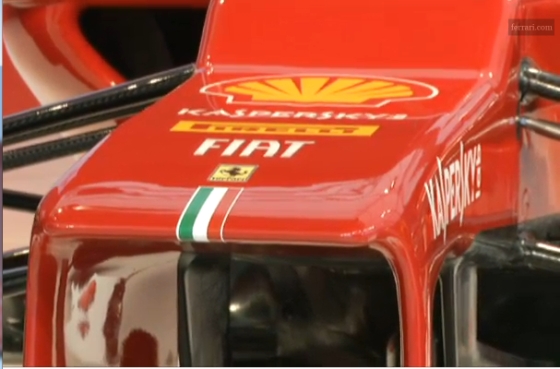 El nuevo Ferrari de Alonso F2012-10