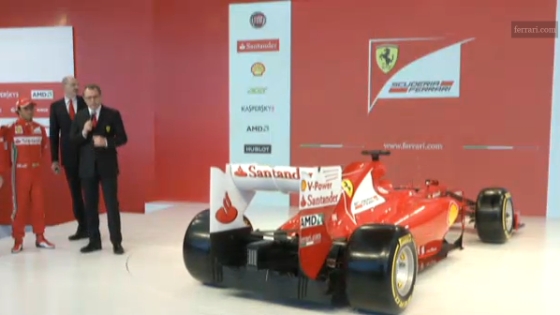 El nuevo Ferrari de Alonso F2012-5