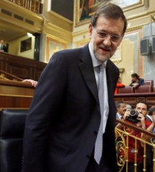 El fin de semana del rescate bancario, Rajoy no comparece y se va a ver un partido de España Rajoy-30-5-efe