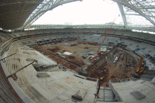 Para os céticos: Com custo de R$ 7 milhões, Arena Palmeiras terá maiores telões do país 3064304