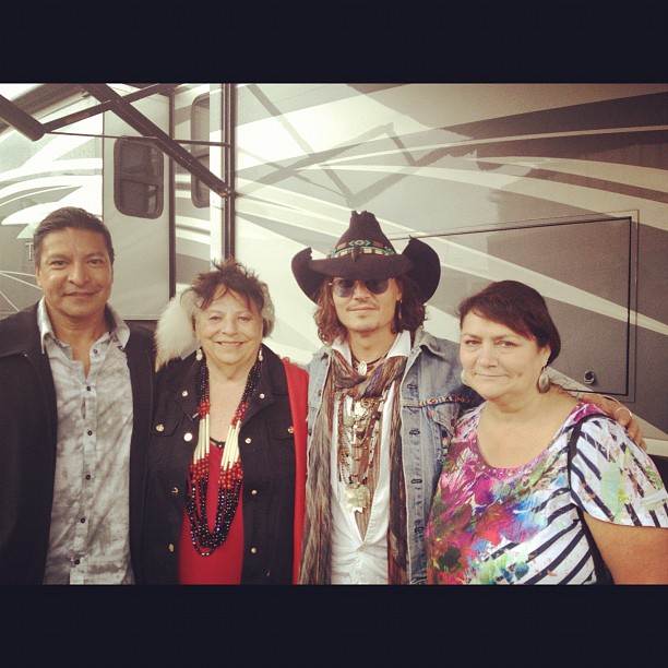 Johnny Depp convié aux festivités du peuple Comanche 0a9ac6d10d2e
