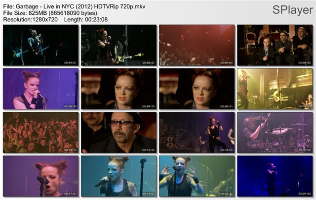 Garbage - Live in NYC (2012) HDTVRip 720p 32f3c011ed2e