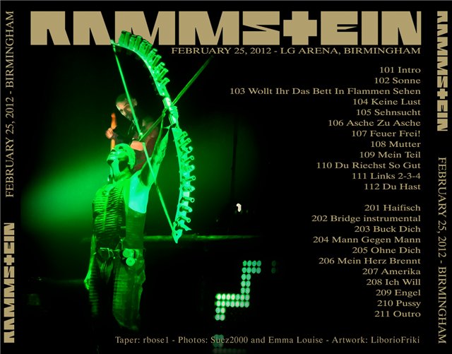 Rammstein - Live Birmingham (2012) 0c9420572899