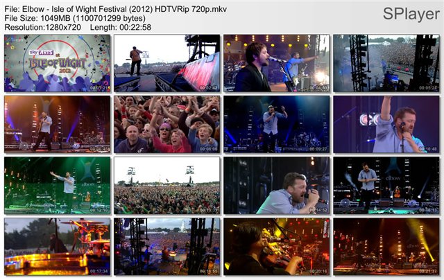 Elbow - Isle of Wight Festival (2012) HDTVRip 720p 86532c3dbd4d