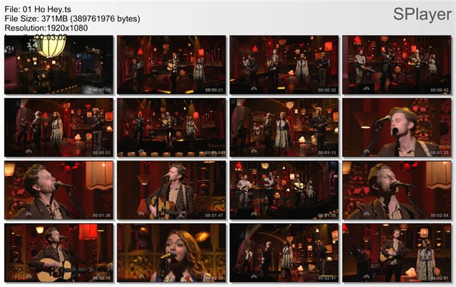 The Lumineers - Live on SNL (2013) HDTV 221a00a086a3