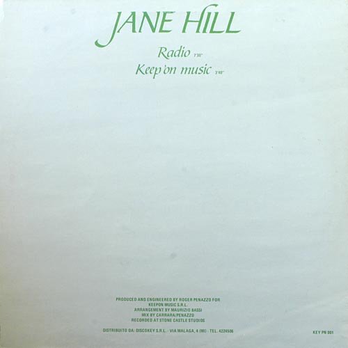 Jane Hill - Radio (Vinyl 12'',1984) 8ea2da663f3b