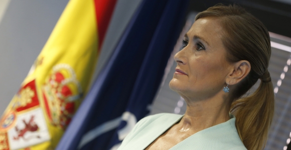 Gobierno de España | Cifuentes comparece para informar acerca del comisario de policía español secuestrado por el Daesh Cifuentes-reaparece-efe